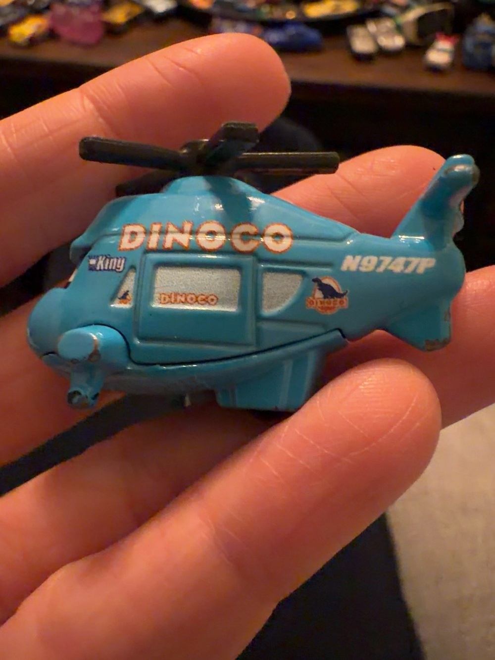 Pixar Cars Rotor Turbosky mini diecast